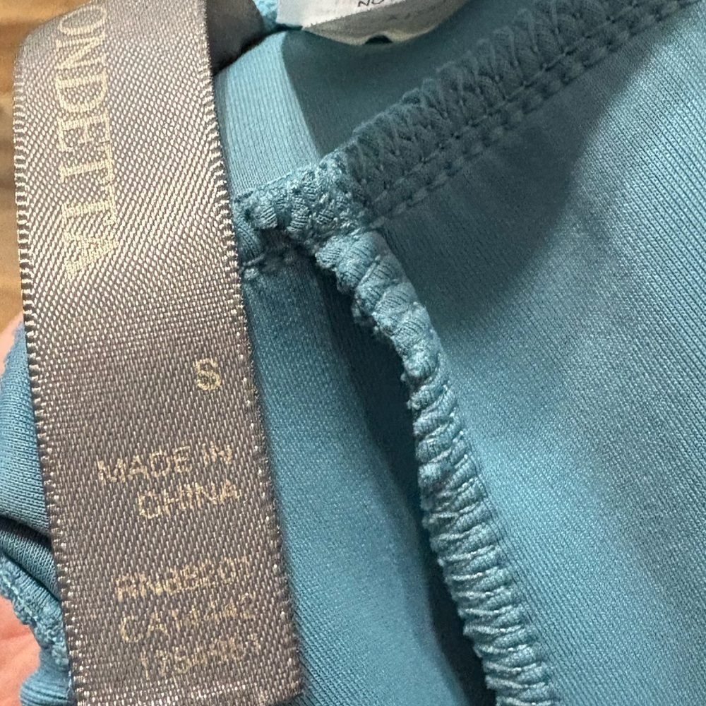 💙 Mondetta Blue Ribbed Lounge Shorts – Size S💙 - Picture 6 of 7